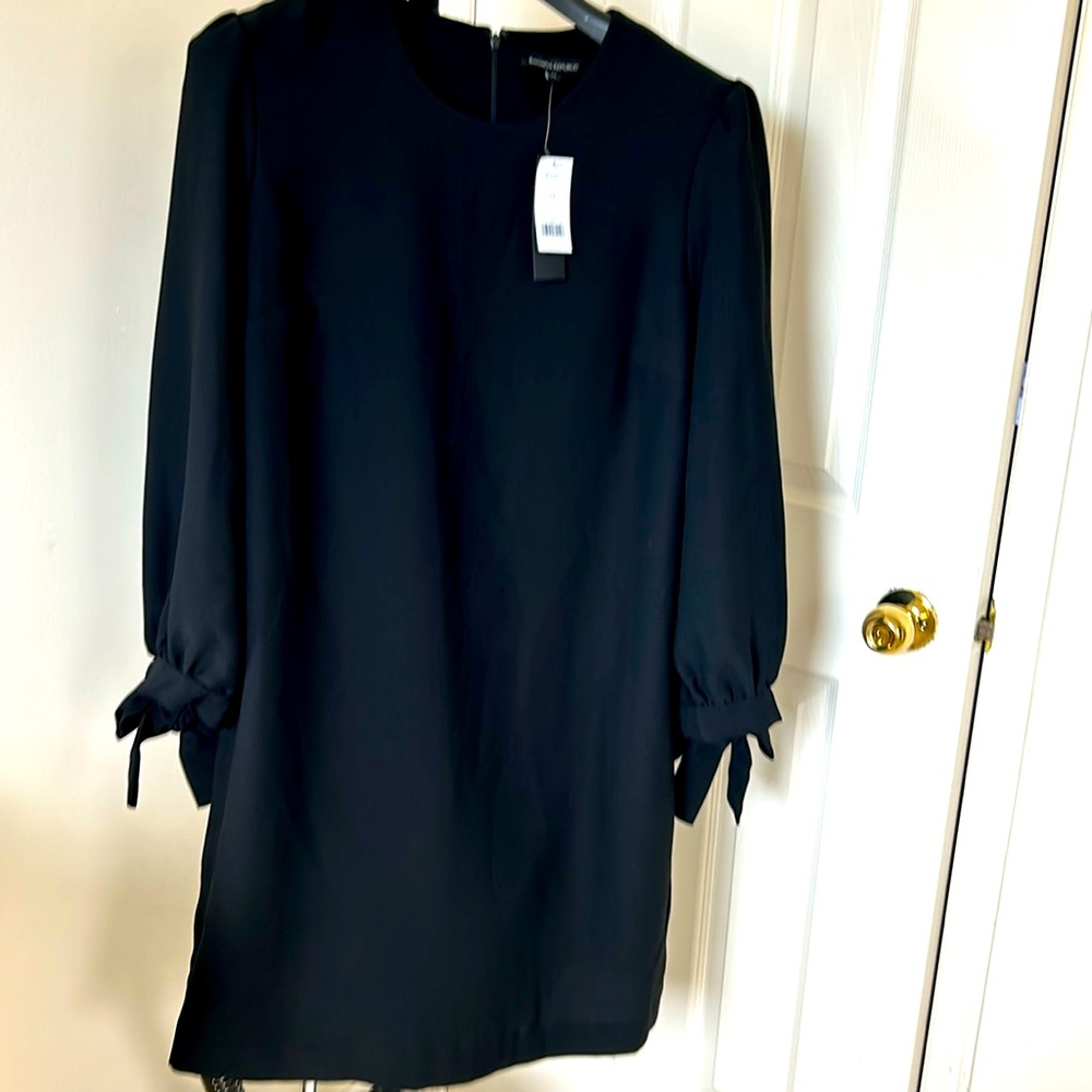 Straight black dress